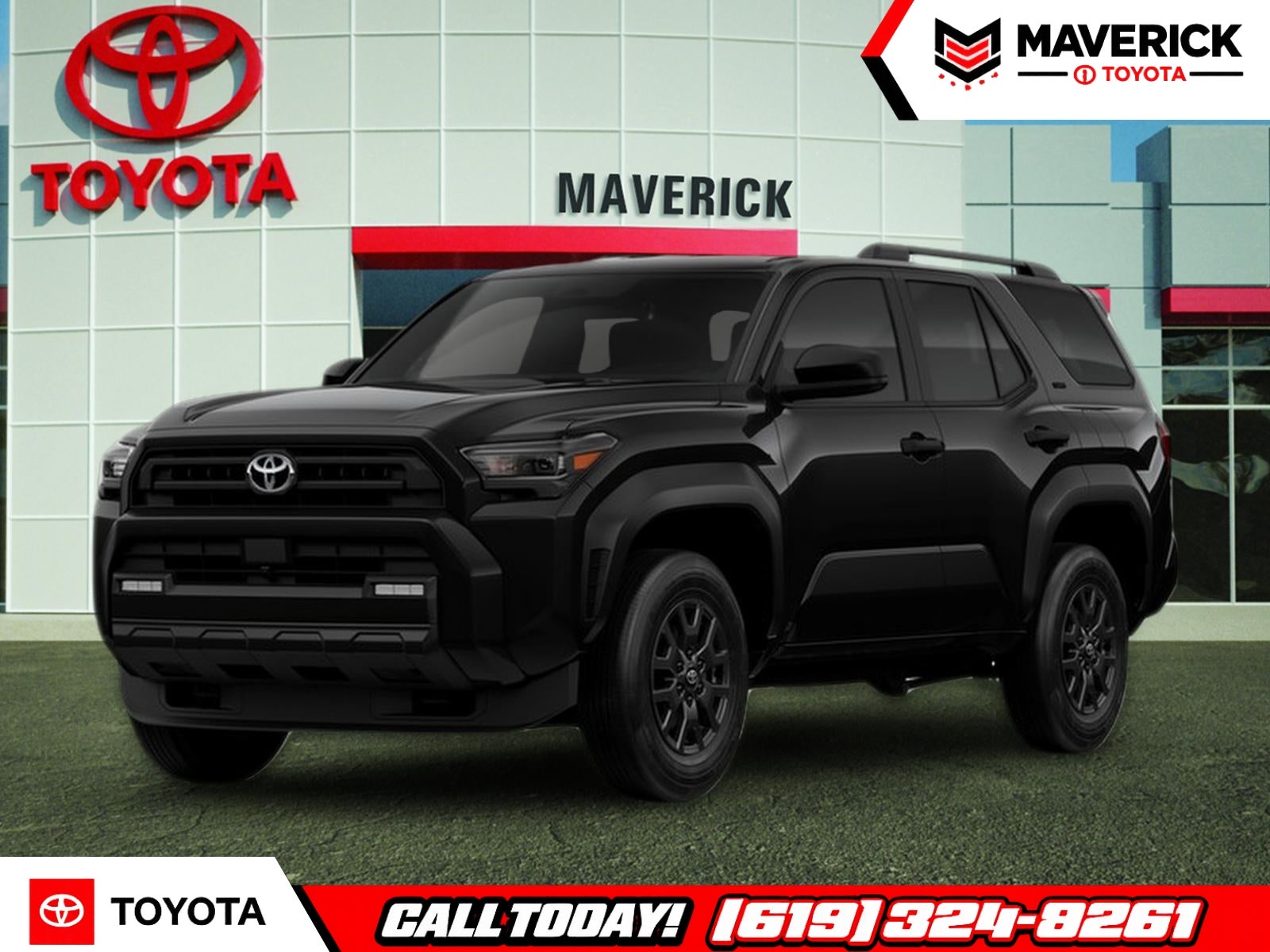 Black 2026 Toyota 4Runner SUV / Crossover Four-Wheel Drive 8-Speed Automatic