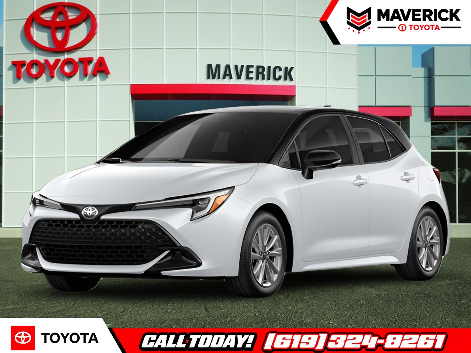 Wind Chill Pearl With Black Roof 2027 Toyota Corolla Hatchback Hatchback Front-Wheel Drive Continuously Variable Transmission