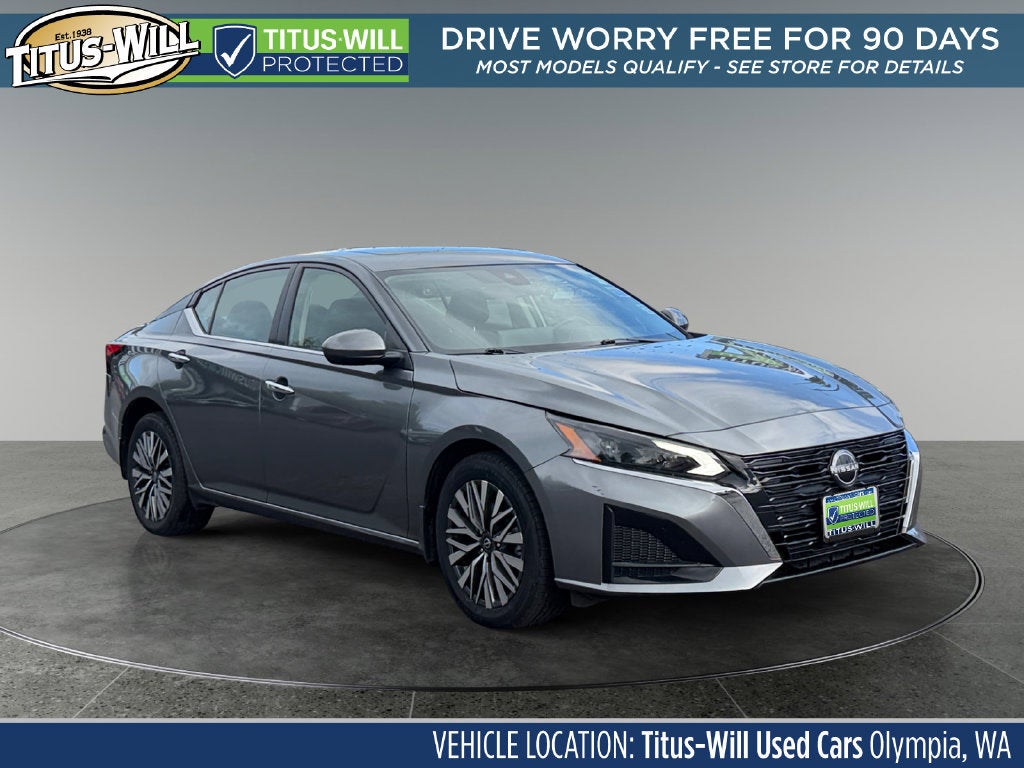 Gray (Gun Metallic) 2023 Nissan Altima Sedan All-Wheel Drive Continuously Variable Transmission