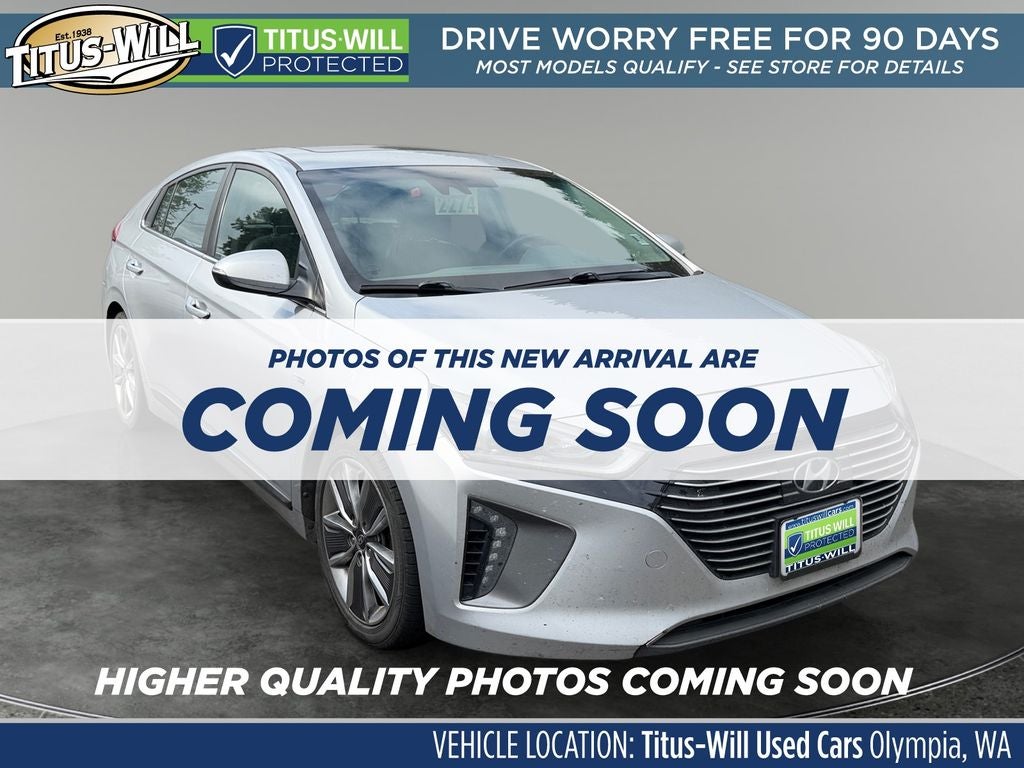 Symphony Air Silver Metallic 2019 Hyundai Ioniq Hybrid Hatchback Front-Wheel Drive 6-Speed Dual Clutch