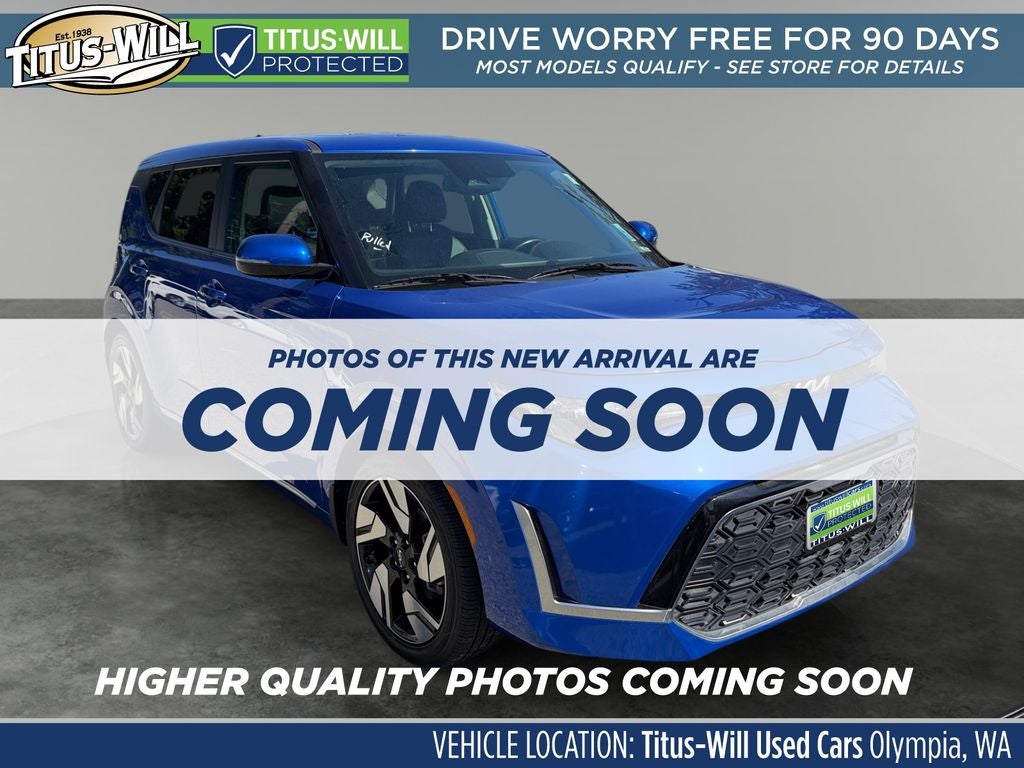 Neptune Blue 2023 Kia Soul SUV / Crossover Front-Wheel Drive Continuously Variable Transmission