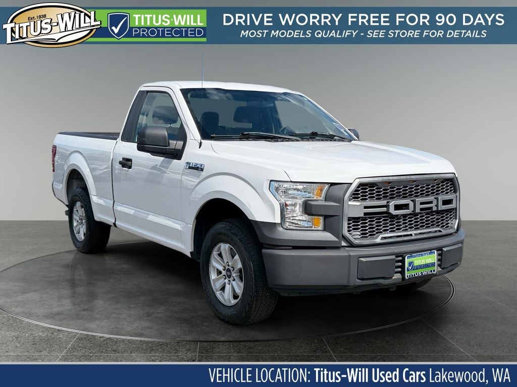 Oxford White 2017 Ford F-150 Pickup Truck 4X2 6-Speed Automatic