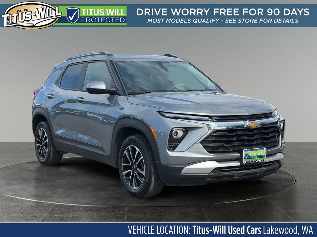 Sterling Gray Metallic 2025 Chevrolet Trailblazer SUV / Crossover Four-Wheel Drive 9-Speed Automatic