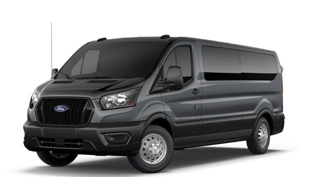 Gray 2027 Ford Transit Passenger Van All-Wheel Drive