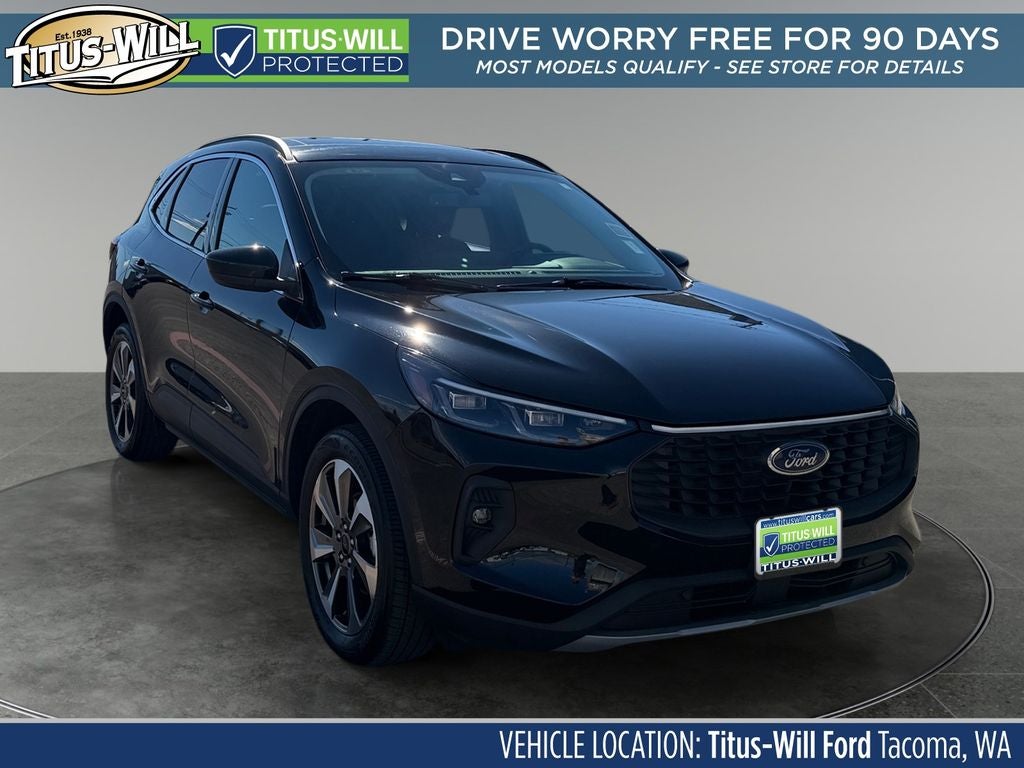 Black 2025 Ford Escape SUV / Crossover All-Wheel Drive 8-Speed Automatic