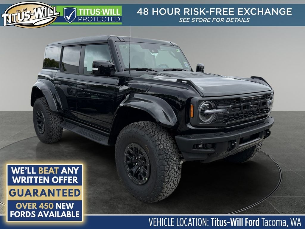 Shadow 2026 Ford Bronco Raptor SUV / Crossover Four-Wheel Drive Automatic