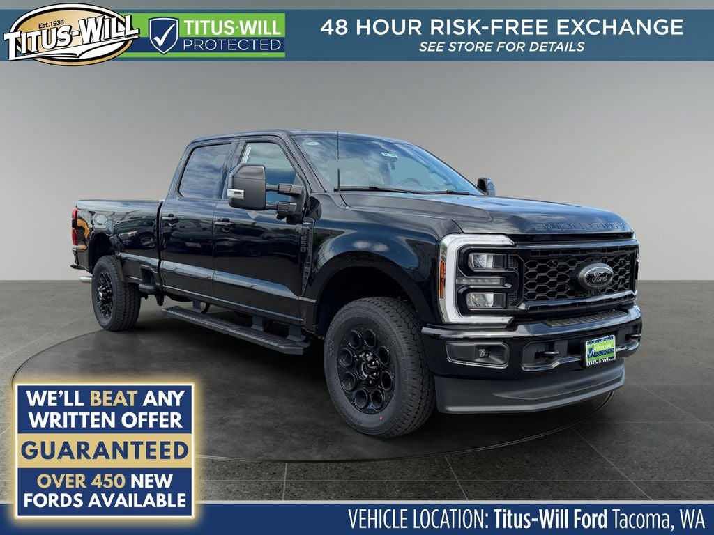 Black Metallic 2026 Ford F-250 Super Duty Pickup Truck Four-Wheel Drive Automatic