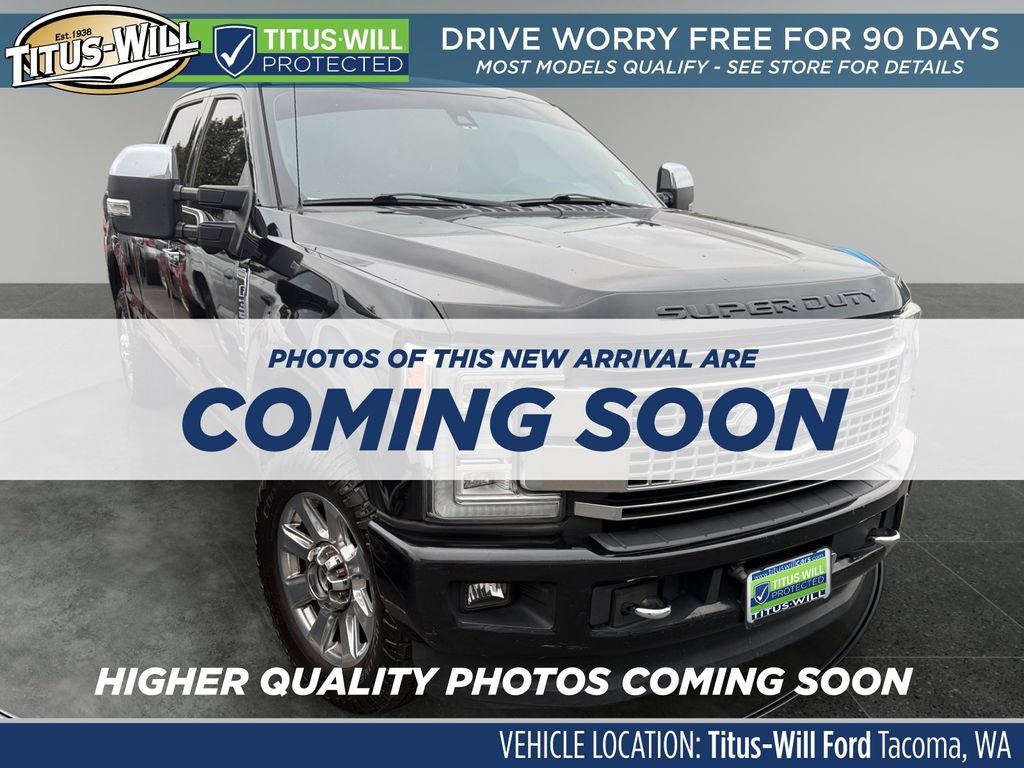 Shadow Black 2017 Ford F-350 Super Duty Pickup Truck Four-Wheel Drive 6-Speed Automatic