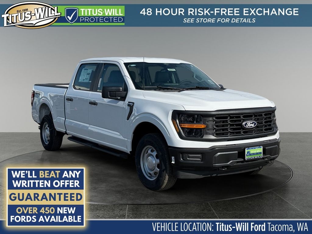 Oxford White 2026 Ford F-150 Pickup Truck Four-Wheel Drive Automatic