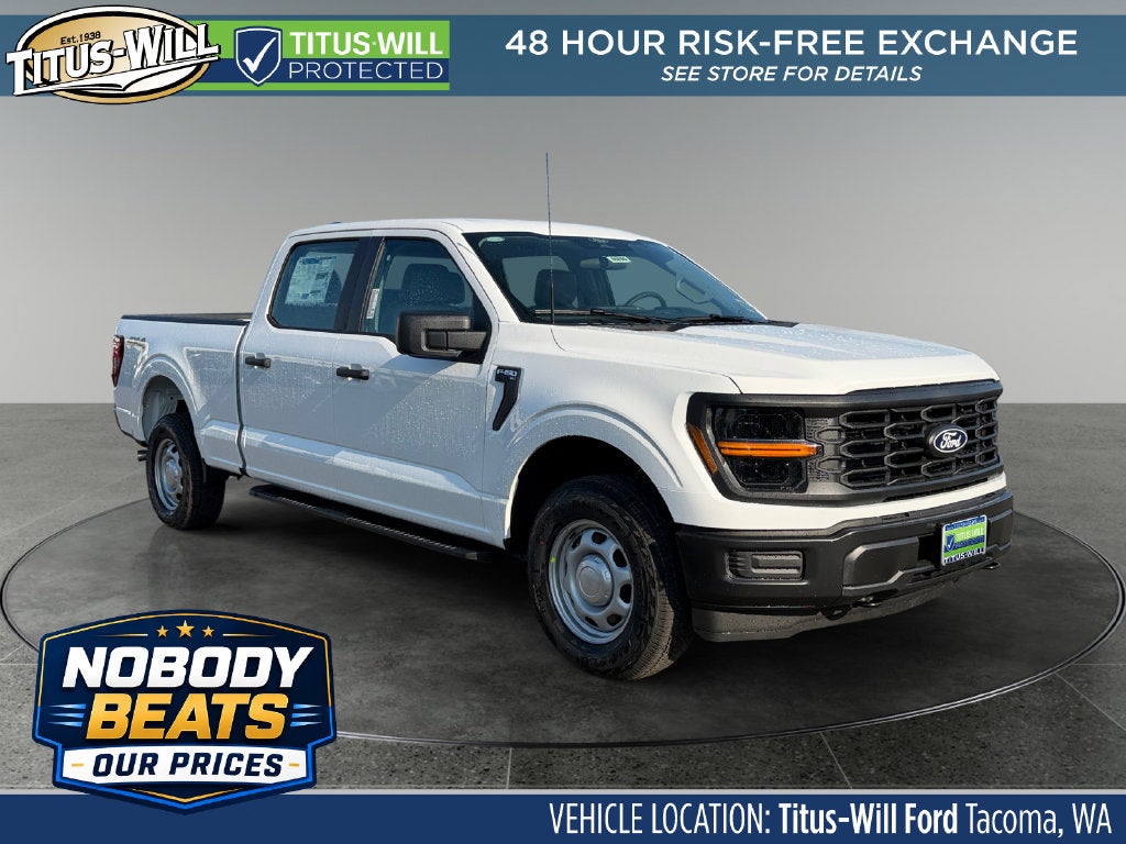 Oxford White 2026 Ford F-150 Pickup Truck Four-Wheel Drive Automatic