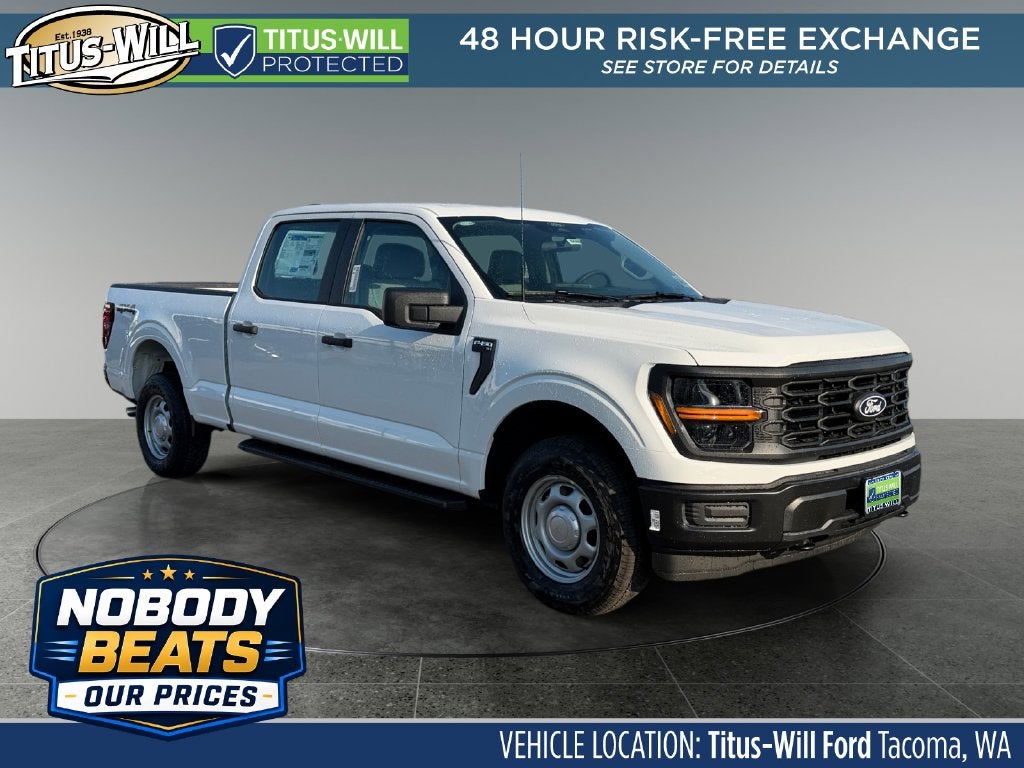 Oxford White 2026 Ford F-150 Pickup Truck Four-Wheel Drive Automatic