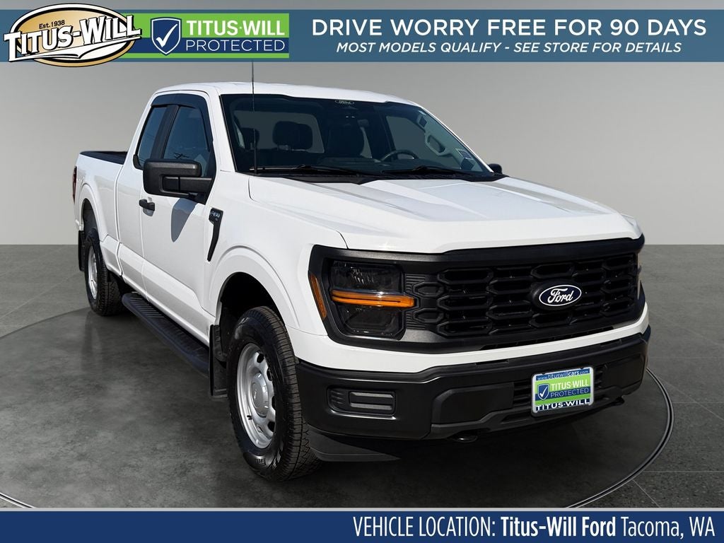 Oxford White 2024 Ford F-150 Pickup Truck Four-Wheel Drive Automatic