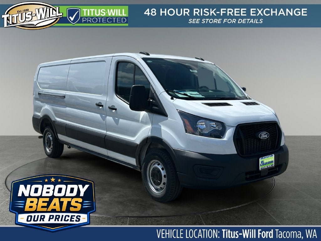 Oxford White 2026 Ford Transit Cargo Van Rear-Wheel Drive 