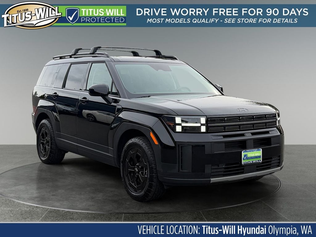 Phantom Black 2025 Hyundai Santa Fe SUV / Crossover All-Wheel Drive Automatic