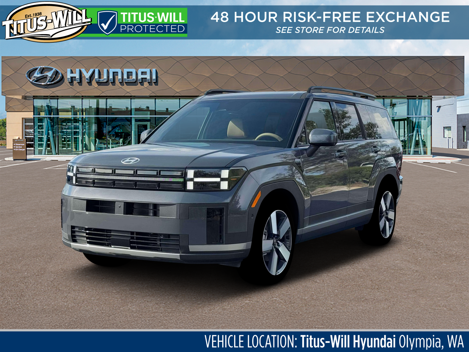 Ecotronic Gray 2026 Hyundai Santa Fe Limited AWD SUV / Crossover All-Wheel Drive 8-Speed Automatic