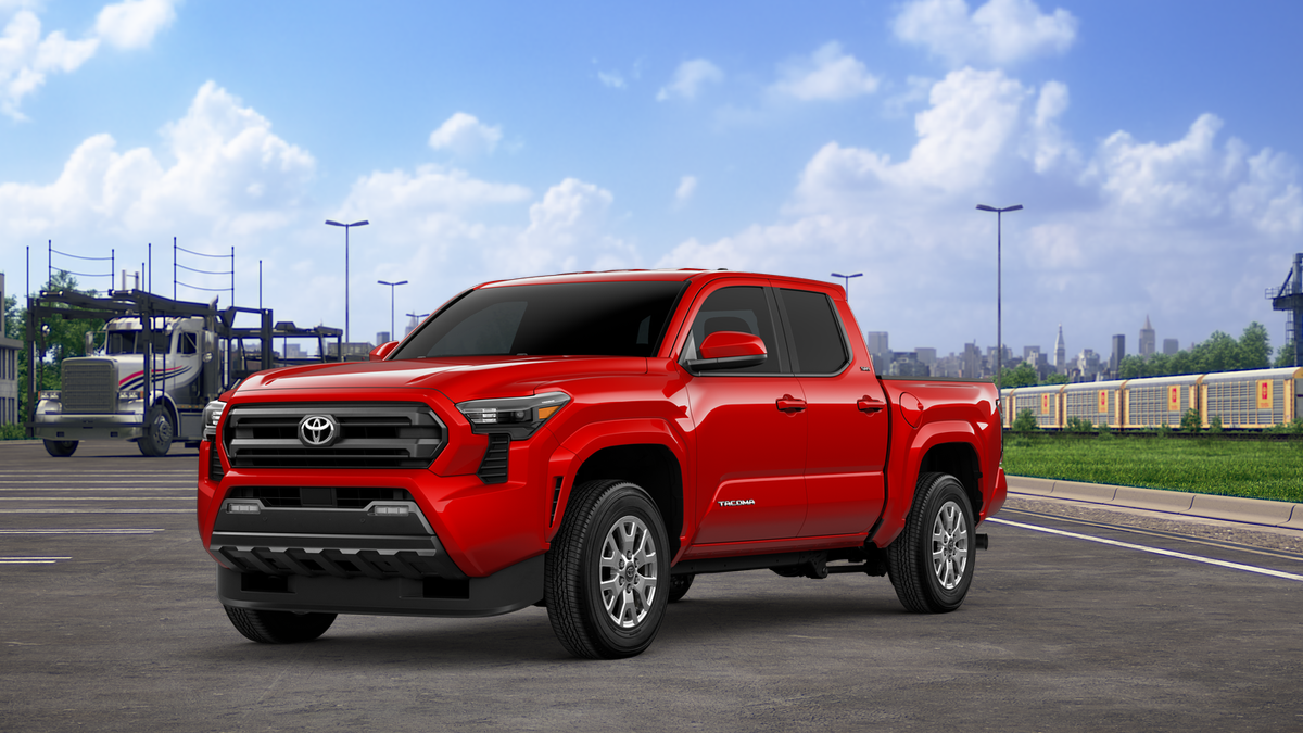 Supersonic Red 2026 Toyota Tacoma Pickup Truck Four-Wheel Drive 8-Speed Automatic