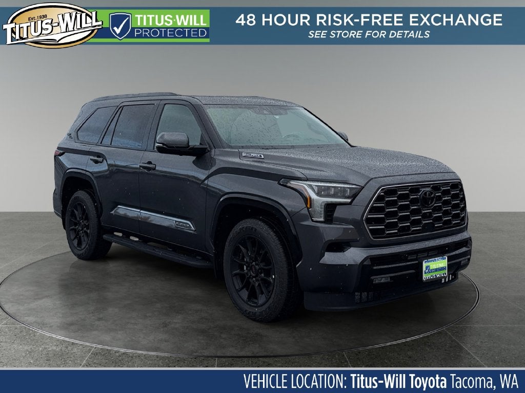 Magnetic Gray Metallic 2026 Toyota Sequoia SUV / Crossover Four-Wheel Drive Automatic