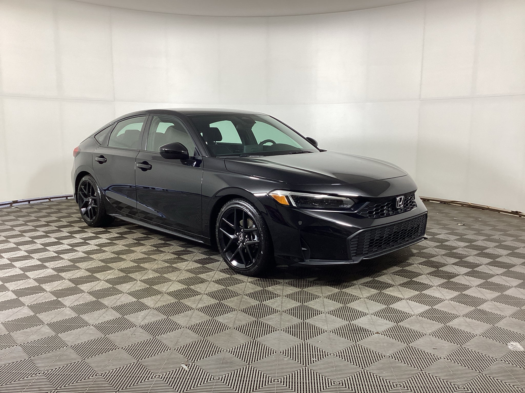 Crystal Black Pearl 2025 Honda Civic Hatchback Hatchback Front-Wheel Drive Continuously Variable Transmission