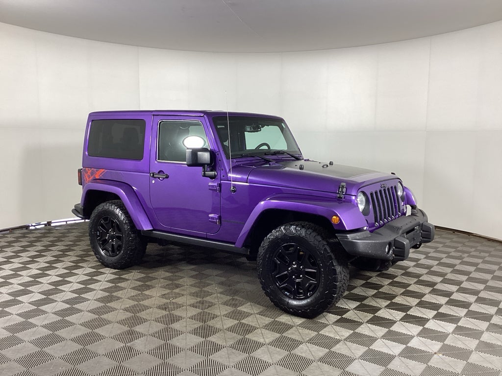 Xtreme Purple Pearl Coat 2016 Jeep Wrangler SUV / Crossover Four-Wheel Drive 6-Speed Manual