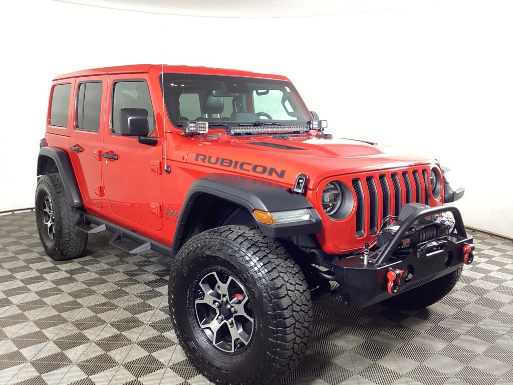 Firecracker Red 2020 Jeep Wrangler SUV / Crossover Four-Wheel Drive 8-Speed Automatic