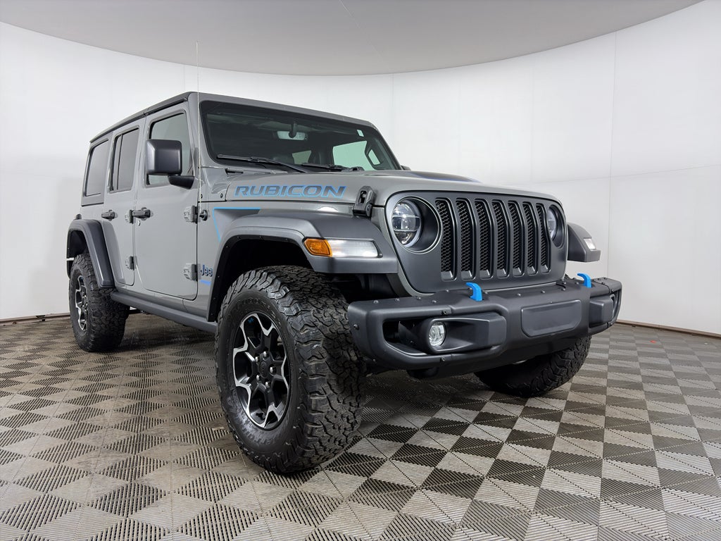 Sting-Gray Clearcoat 2022 Jeep Wrangler 4xe Rubicon 4WD SUV / Crossover Four-Wheel Drive 8-Speed Automatic