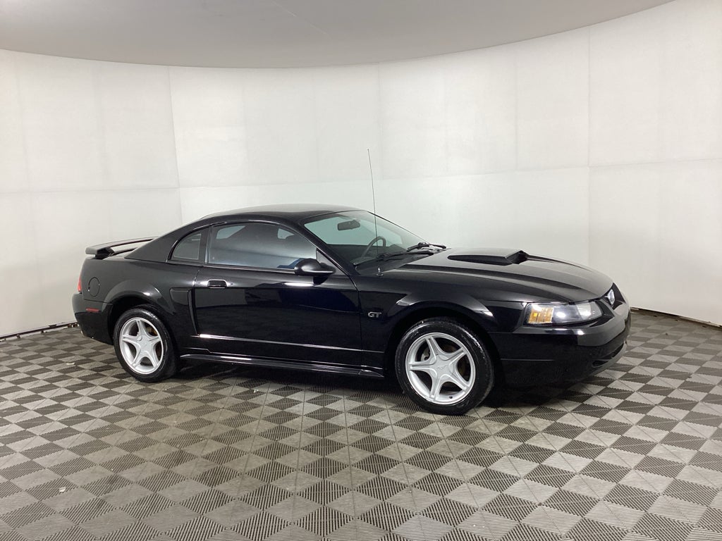 Black 2001 Ford Mustang Coupe Rear-Wheel Drive 4-Speed Automatic