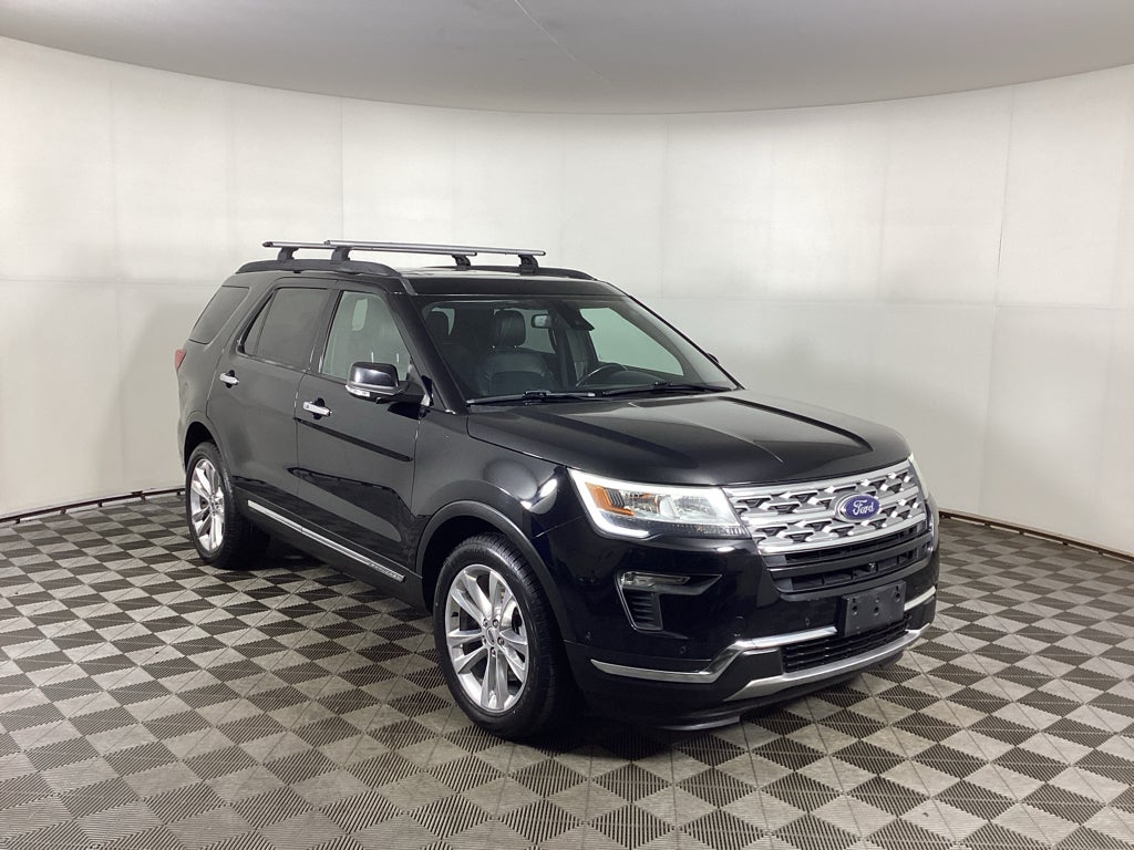 Shadow Black 2018 Ford Explorer SUV / Crossover All-Wheel Drive 6-Speed Automatic