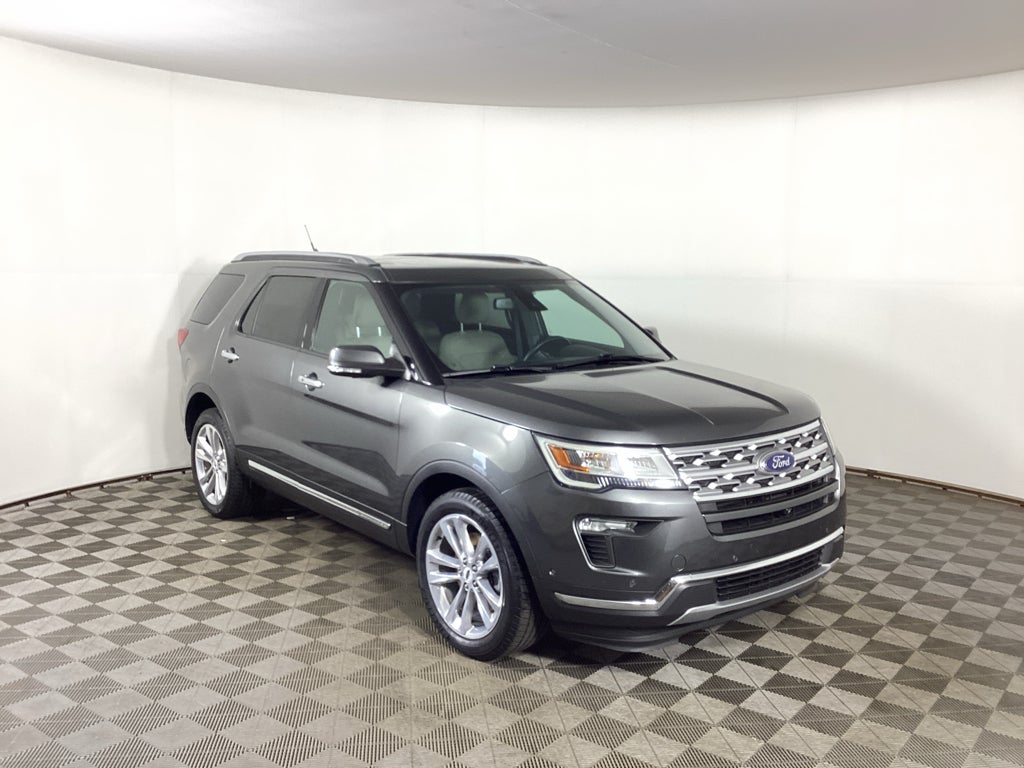 Gray (Magnetic Metallic) 2018 Ford Explorer SUV / Crossover All-Wheel Drive 6-Speed Automatic