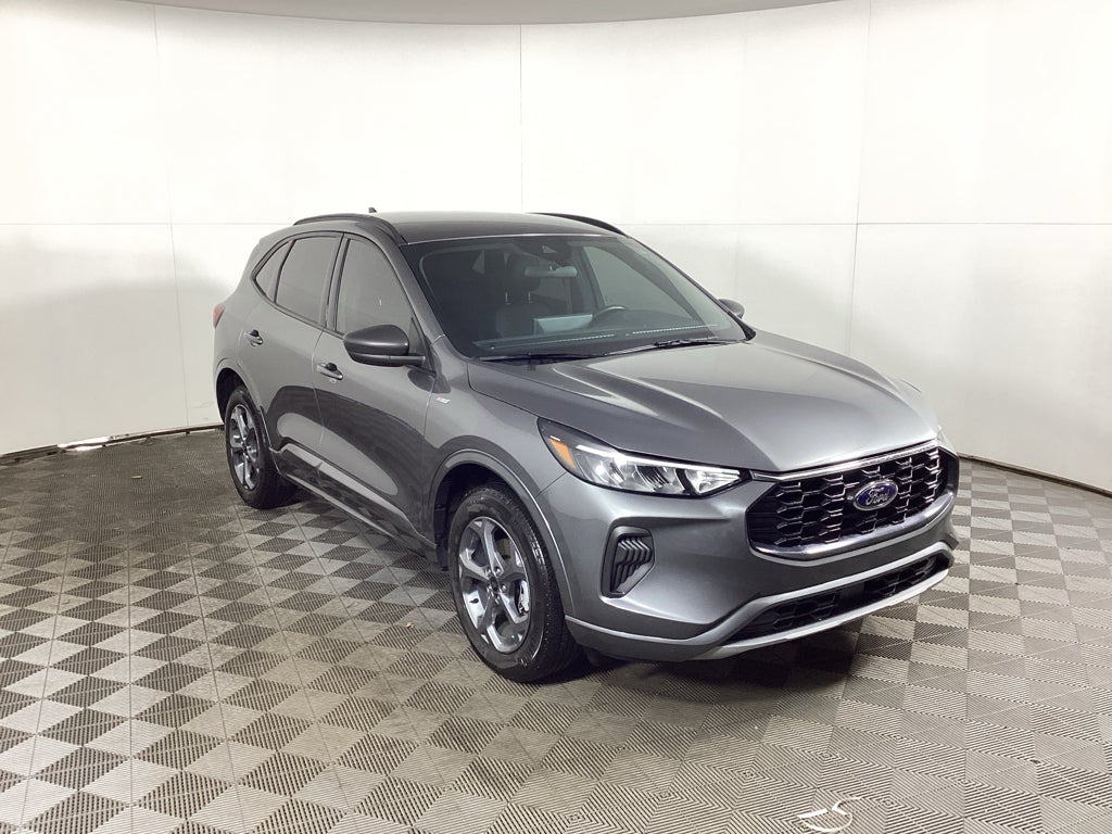 Carbonized Gray Metallic 2024 Ford Escape ST-Line AWD SUV / Crossover All-Wheel Drive 8-Speed Automatic