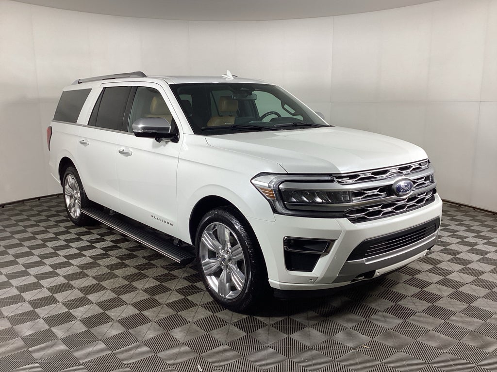 Star White Metallic Tri-Coat 2023 Ford Expedition SUV / Crossover Four-Wheel Drive Automatic