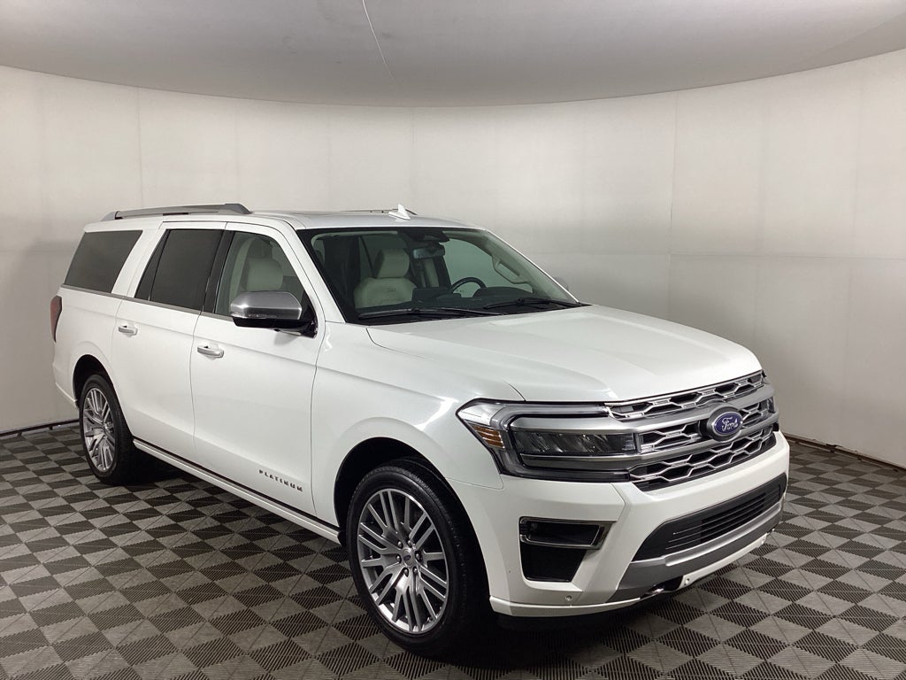 Star White Metallic Tri-Coat 2023 Ford Expedition SUV / Crossover Four-Wheel Drive Automatic