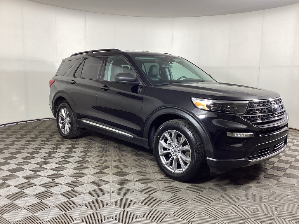 Agate Black Metallic 2023 Ford Explorer SUV / Crossover All-Wheel Drive Automatic