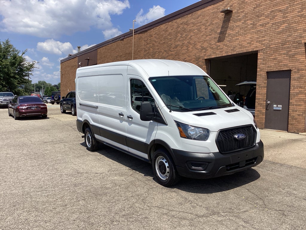 Oxford White 2025 Ford Transit Cargo Van Rear-Wheel Drive Automatic