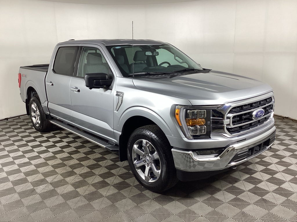 Iconic Silver Metallic 2023 Ford F-150 Pickup Truck Four-Wheel Drive Automatic