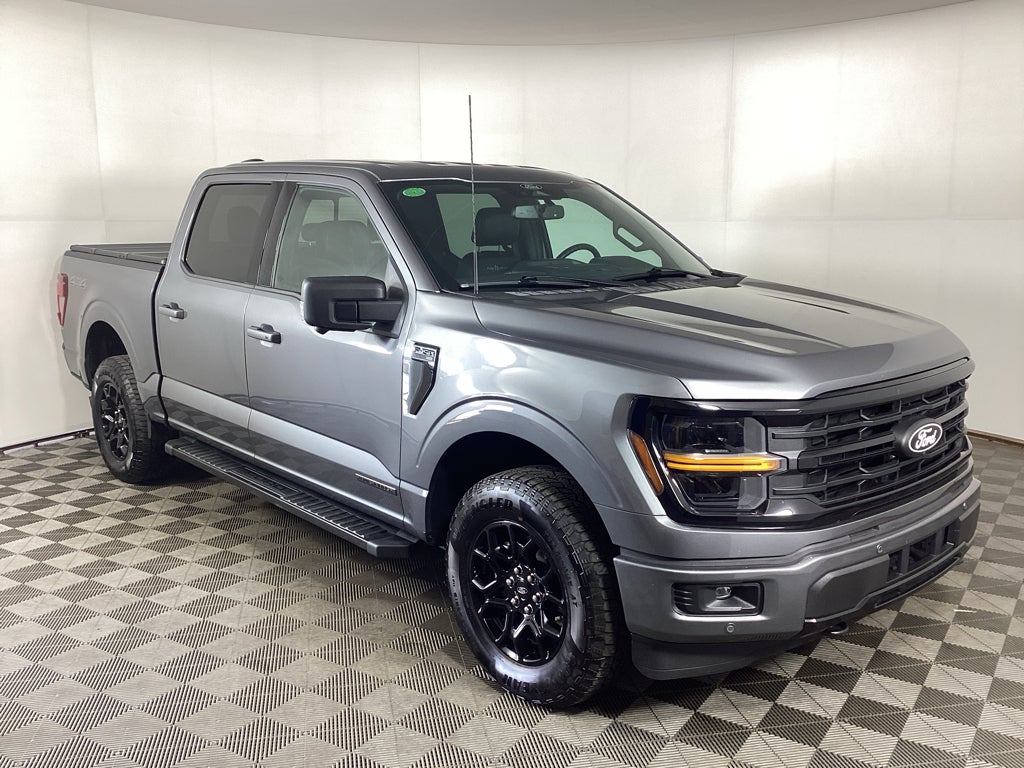 Carbonized Gray Metallic 2024 Ford F-150 Pickup Truck Four-Wheel Drive Automatic