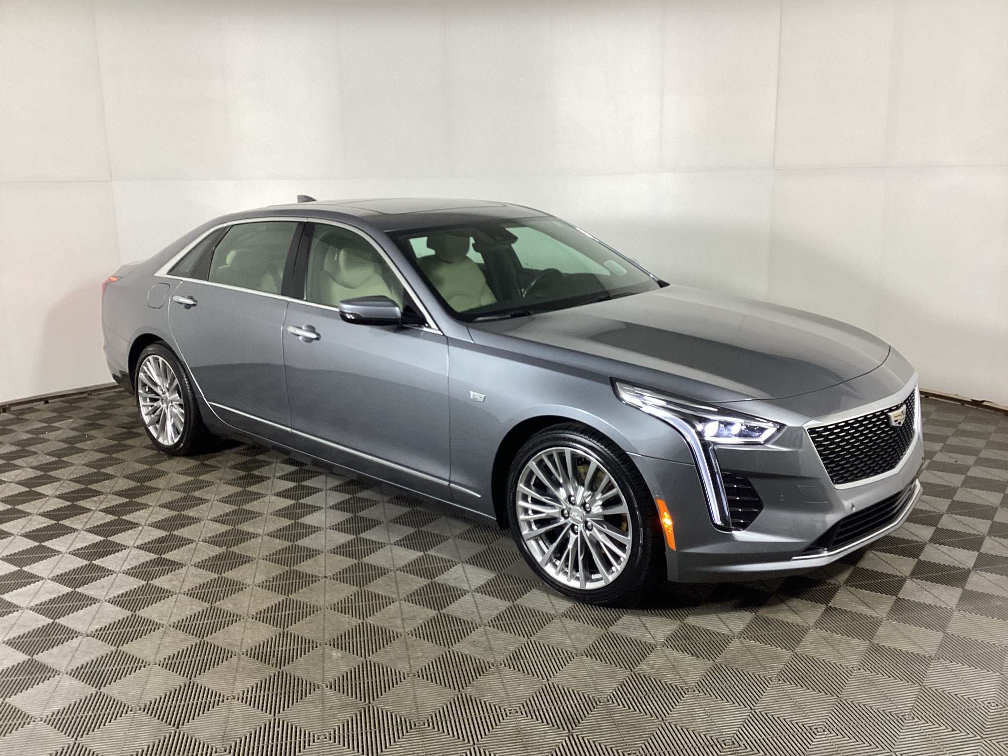 Gray (Satin Steel Metallic) 2020 Cadillac CT6 Sedan All-Wheel Drive Automatic