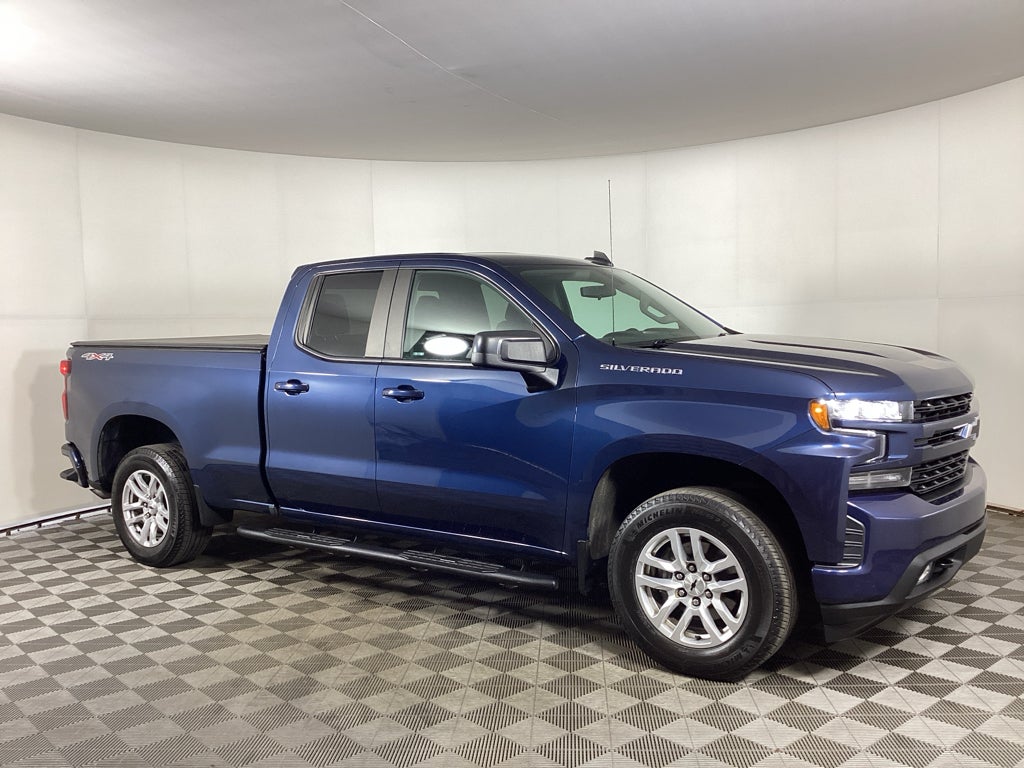 Northsky Blue Metallic 2019 Chevrolet Silverado 1500 Pickup Truck Four-Wheel Drive 8-Speed Automatic
