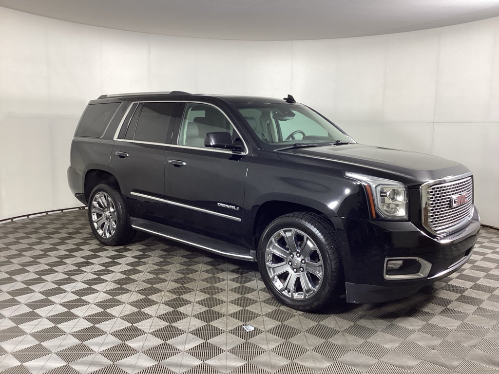 Onyx Black 2016 GMC Yukon SUV / Crossover Four-Wheel Drive 8-Speed Automatic