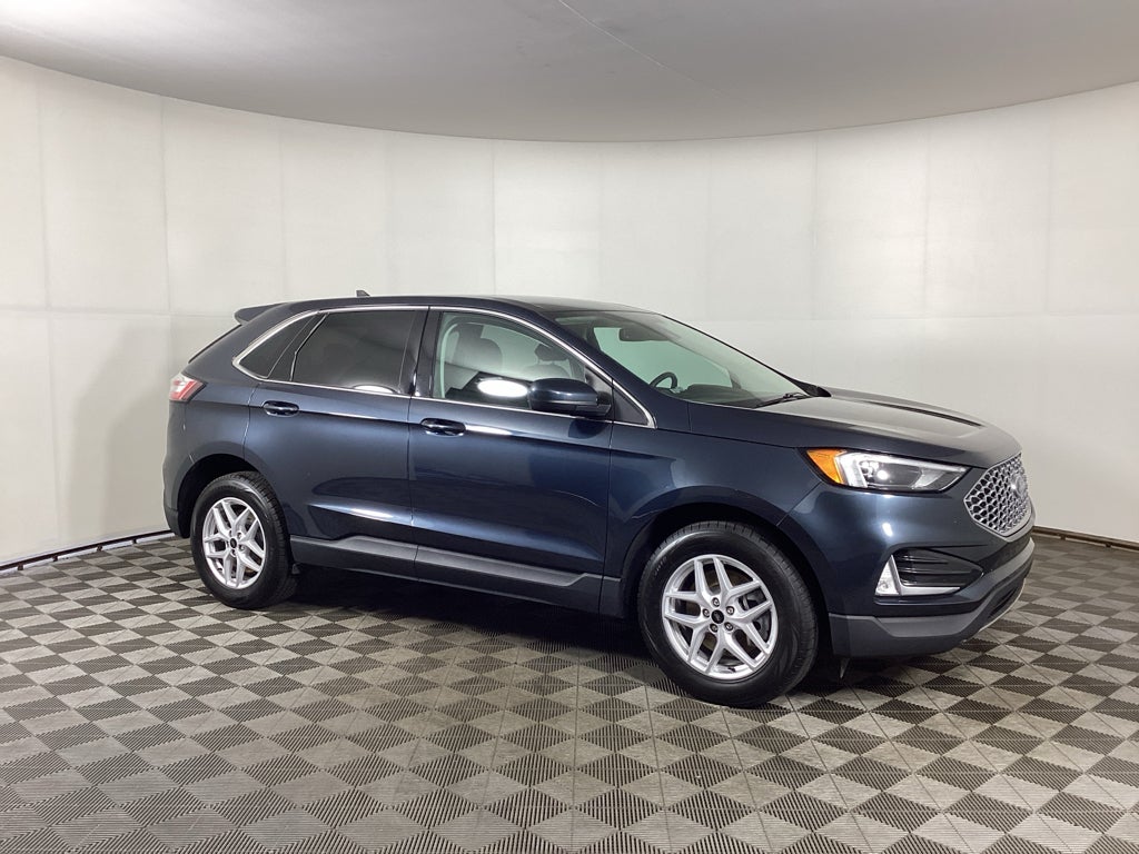 Stone Blue Metallic 2023 Ford Edge SUV / Crossover All-Wheel Drive 8-Speed Automatic