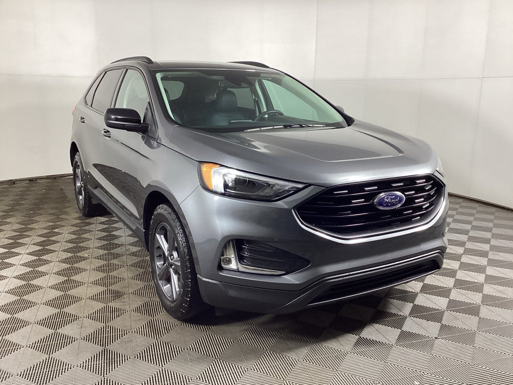 Carbonized Gray Metallic 2023 Ford Edge SUV / Crossover All-Wheel Drive 8-Speed Automatic