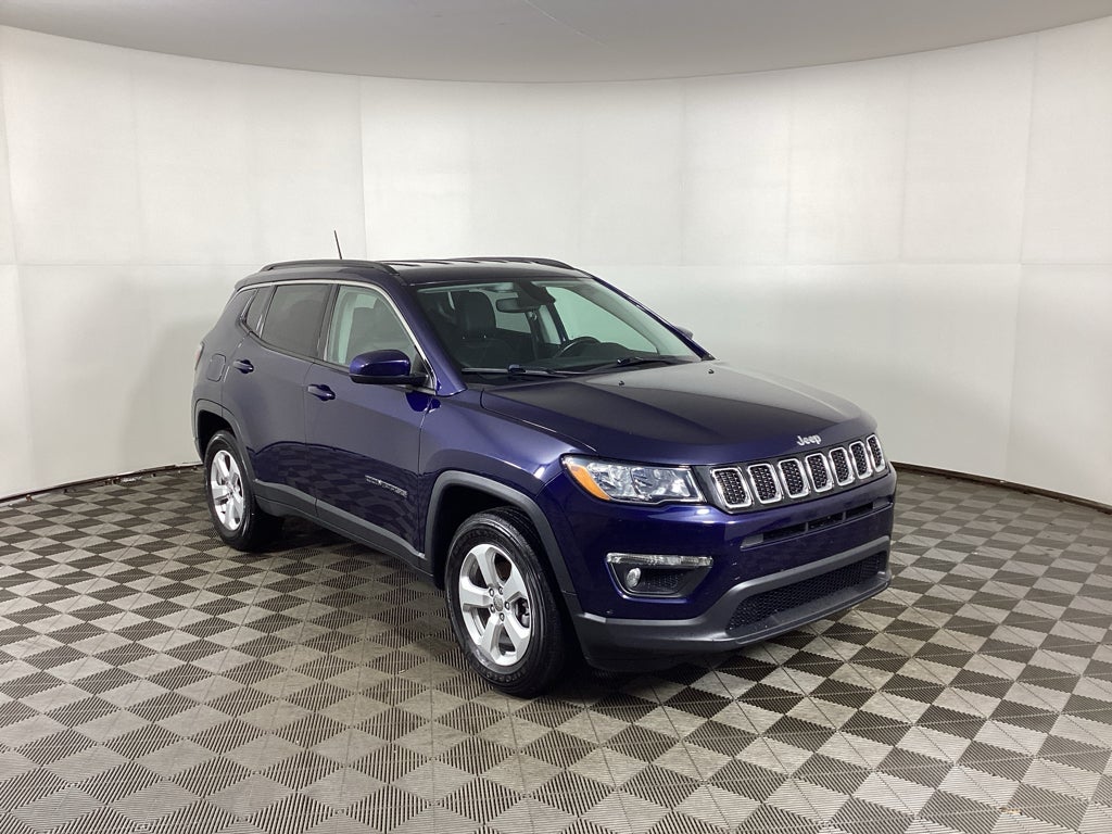Jazz Blue Pearlcoat 2019 Jeep Compass SUV / Crossover Four-Wheel Drive 6-Speed Manual