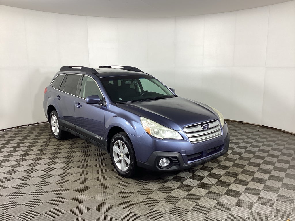 Twilight Blue Metallic 2014 Subaru Outback 2.5i Premium Wagon All-Wheel Drive Continuously Variable Transmission
