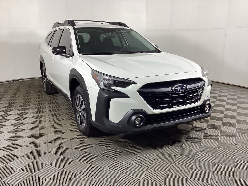 Crystal White Pearl 2025 Subaru Outback Premium AWD SUV / Crossover All-Wheel Drive Continuously Variable Transmission