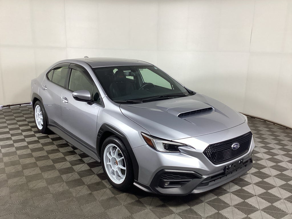 Ice Silver Metallic 2023 Subaru WRX Sedan All-Wheel Drive 6-Speed Manual