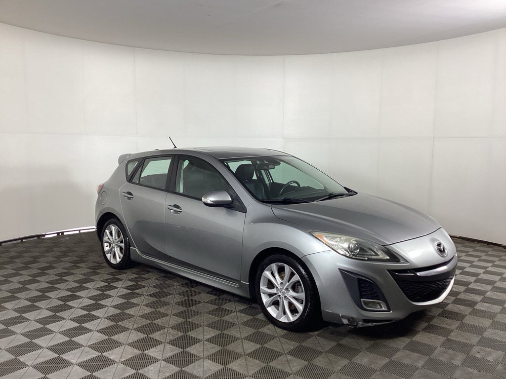 Liquid Silver Metallic 2010 Mazda MAZDA3 Hatchback Front-Wheel Drive 5-Speed Automatic