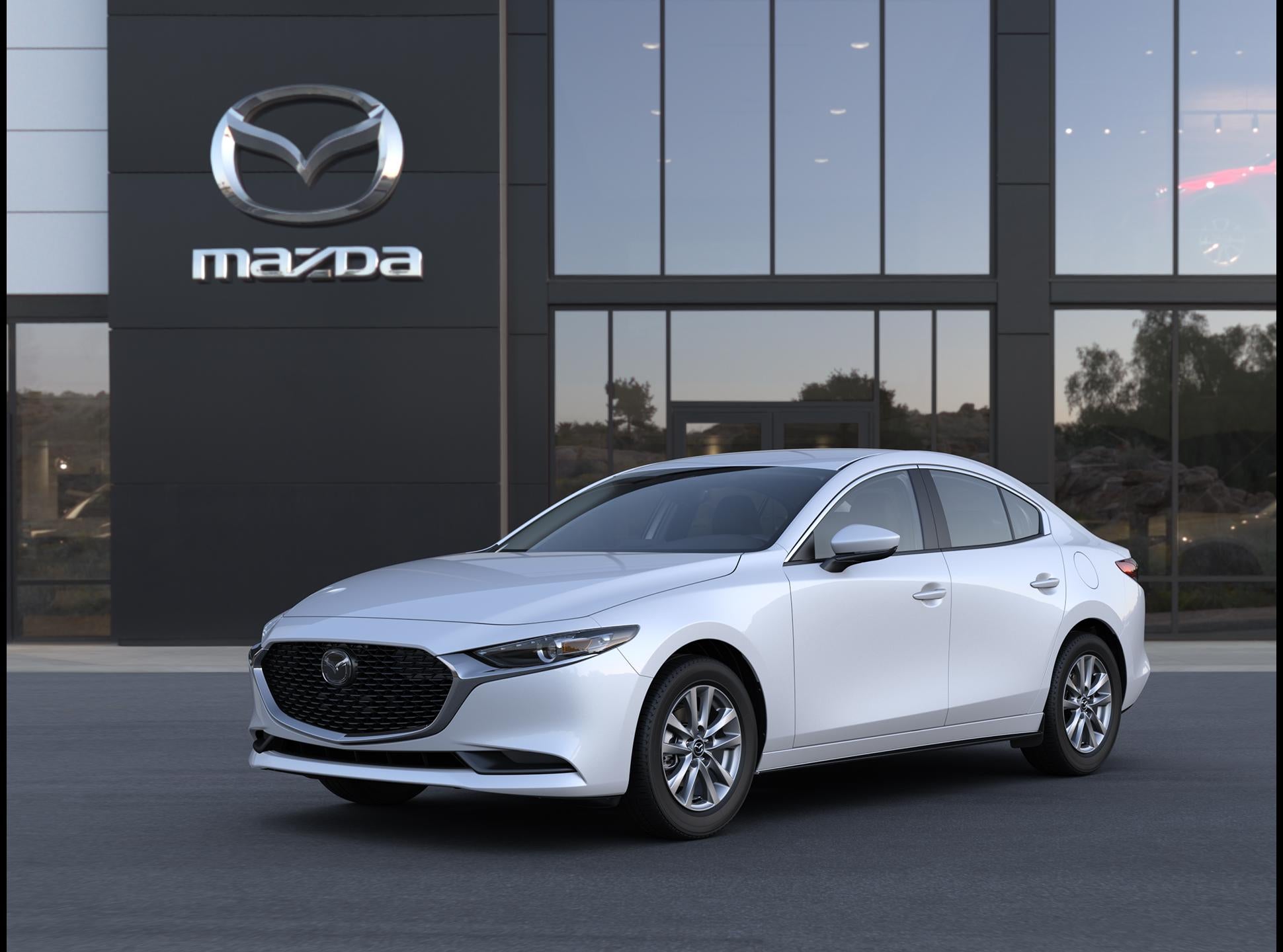 Snowflake White Pearl 2026 Mazda MAZDA3 Sedan Front-Wheel Drive Automatic