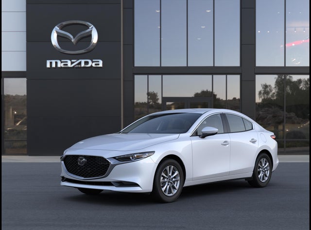 Snowflake White Pearl 2026 Mazda MAZDA3 Sedan Front-Wheel Drive Automatic