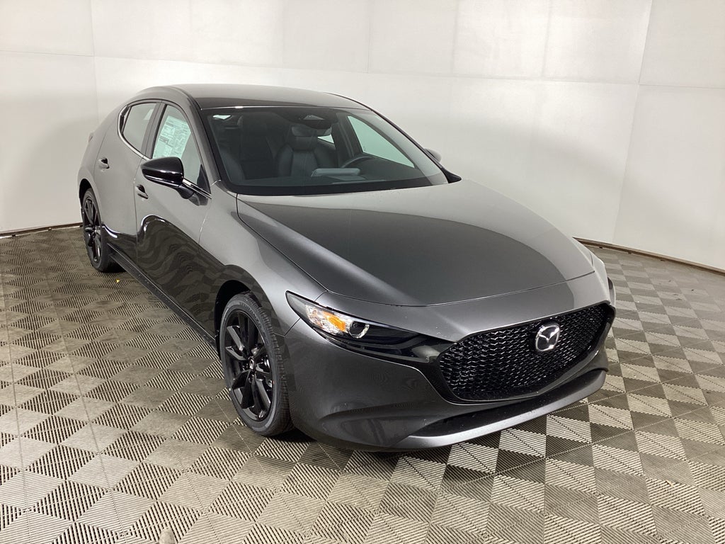 Machine Gray Metallic 2026 Mazda MAZDA3 Hatchback Front-Wheel Drive 6-Speed Automatic