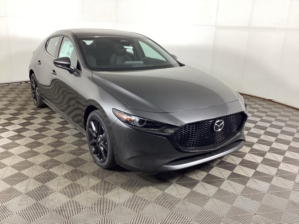 Machine Gray Metallic 2026 Mazda MAZDA3 Hatchback Front-Wheel Drive 6-Speed Manual