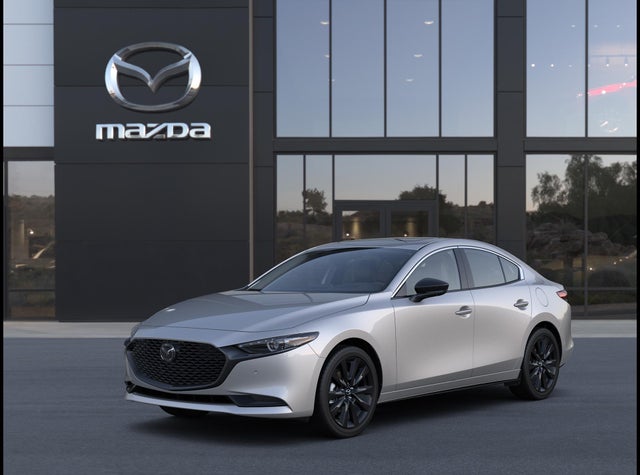 Gray (Platinum Quartz Metallic) 2026 Mazda MAZDA3 2.5 Turbo Premium Plus Sedan AWD Sedan All-Wheel Drive 6-Speed Automatic